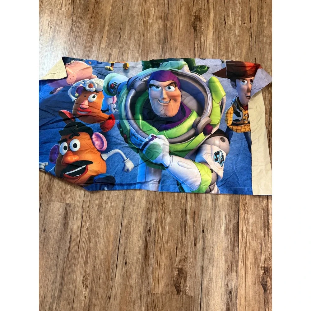 Vintage Disney Pixar Toy Story‎ King Duvet Cover Buzz Woody Rex Mr Potato Head